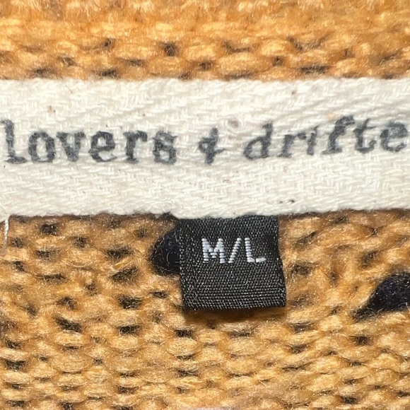 Lovers and Drifters Shaggy Shag Fringe Jacket/Open Cardigan Womens M/L - Picture 7 of 7